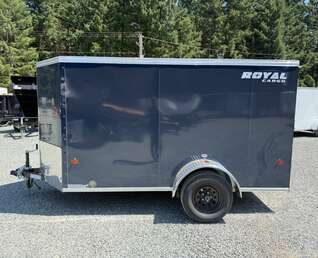 Thumbnail Photo of 2026 Royal Cargo 5X10+V 2990LB GVW - RAMP DOOR - 64" INTERIOR - SIDE DOOR
