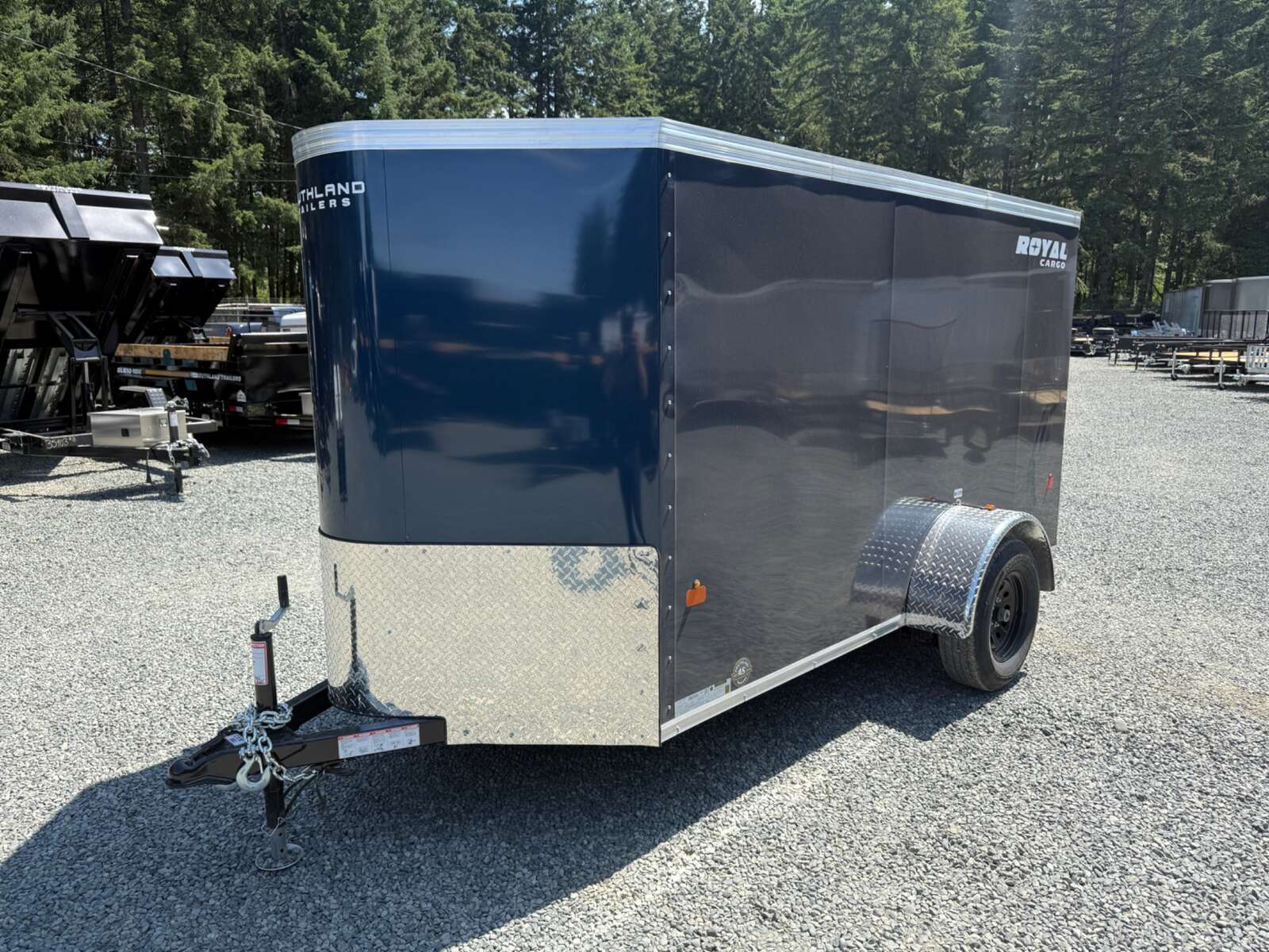 Photo of 2026 Royal Cargo 5X10+V 2990LB GVW - RAMP DOOR - 64" INTERIOR - SIDE DOOR