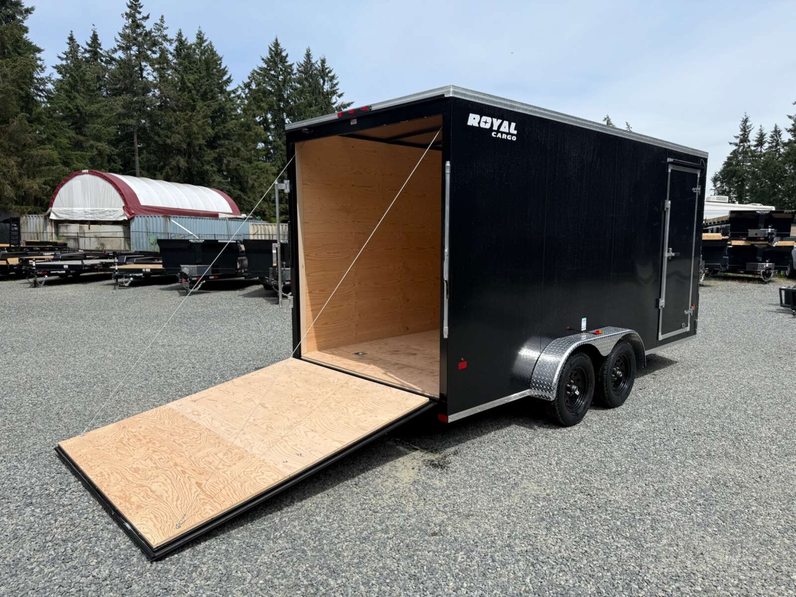 Photo of 2026 Royal Cargo 7X16+V 7700LB GVWR - RAMP