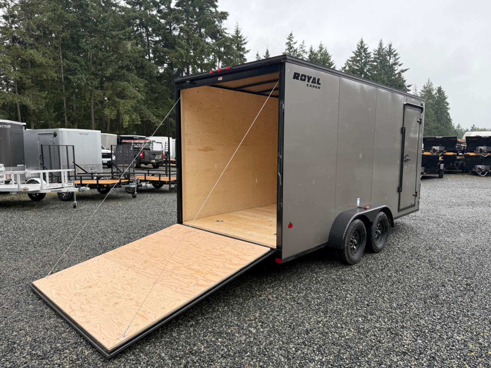 Photo of 2026 Royal Cargo 7X16+V 7700LB GVWR - RAMP