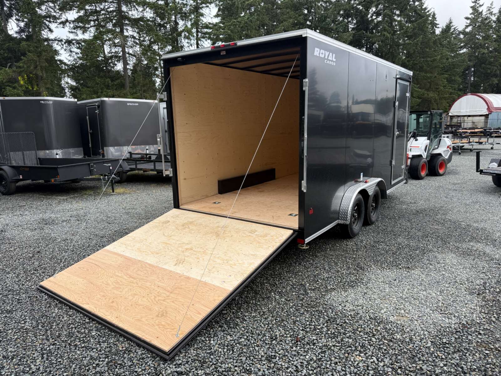 Photo of 2026 Royal Cargo 7.5X16+V 7700LB GVW - 86" Interior - Ramp Door
