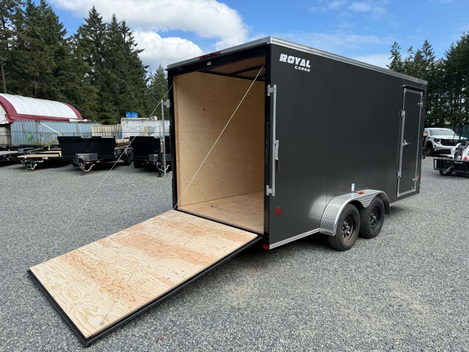 Photo of 2026 Royal Cargo 7X16+V 7700LB GVWR - RAMP