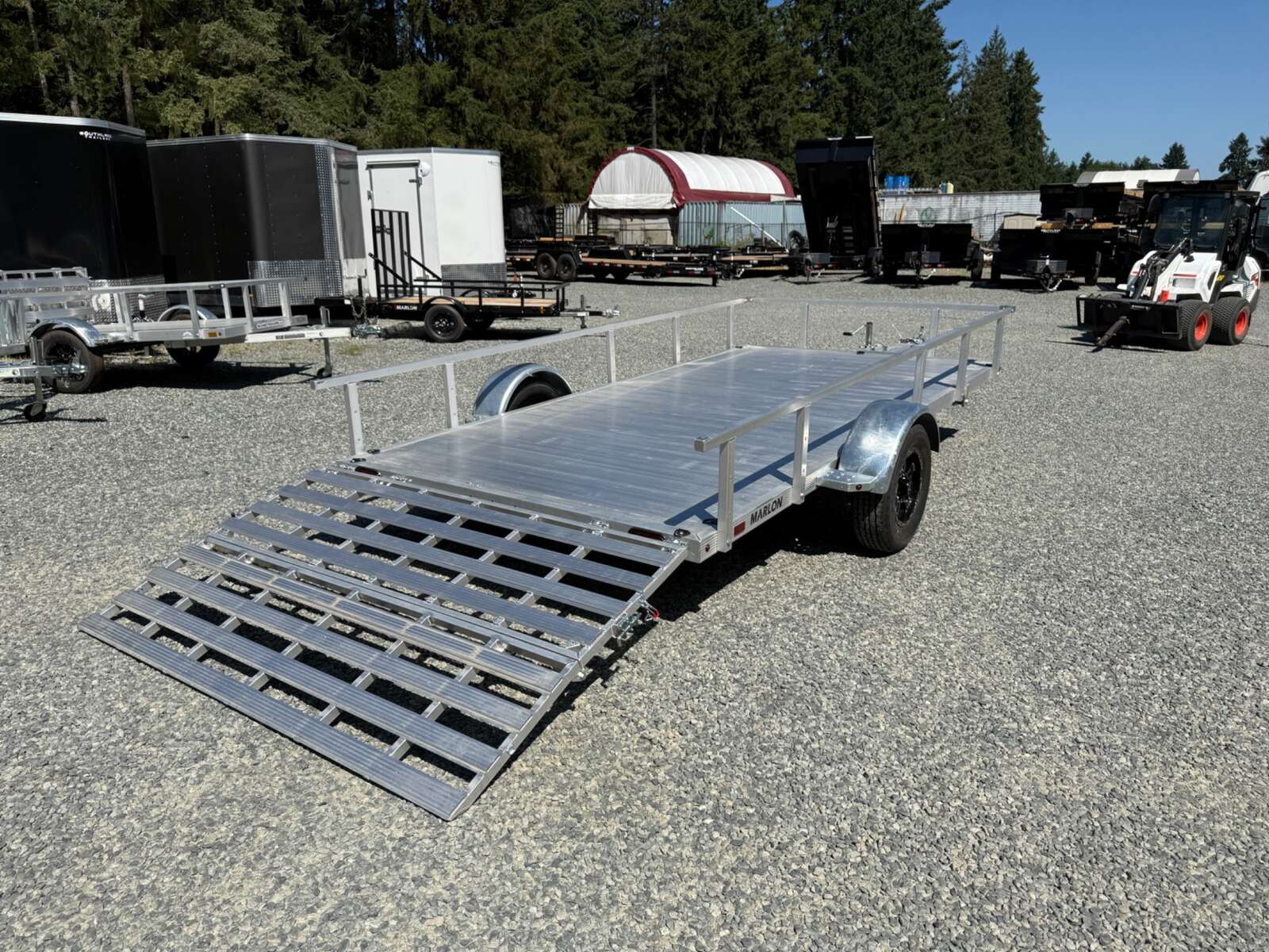 Photo of 2025 Marlon 7X14 Aluminum Utility - 2990LB GVWR