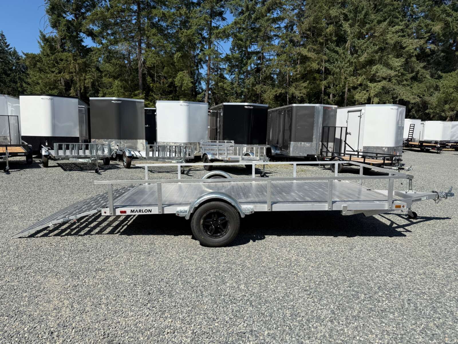 Photo of 2025 Marlon 7X14 Aluminum Utility - 2990LB GVWR