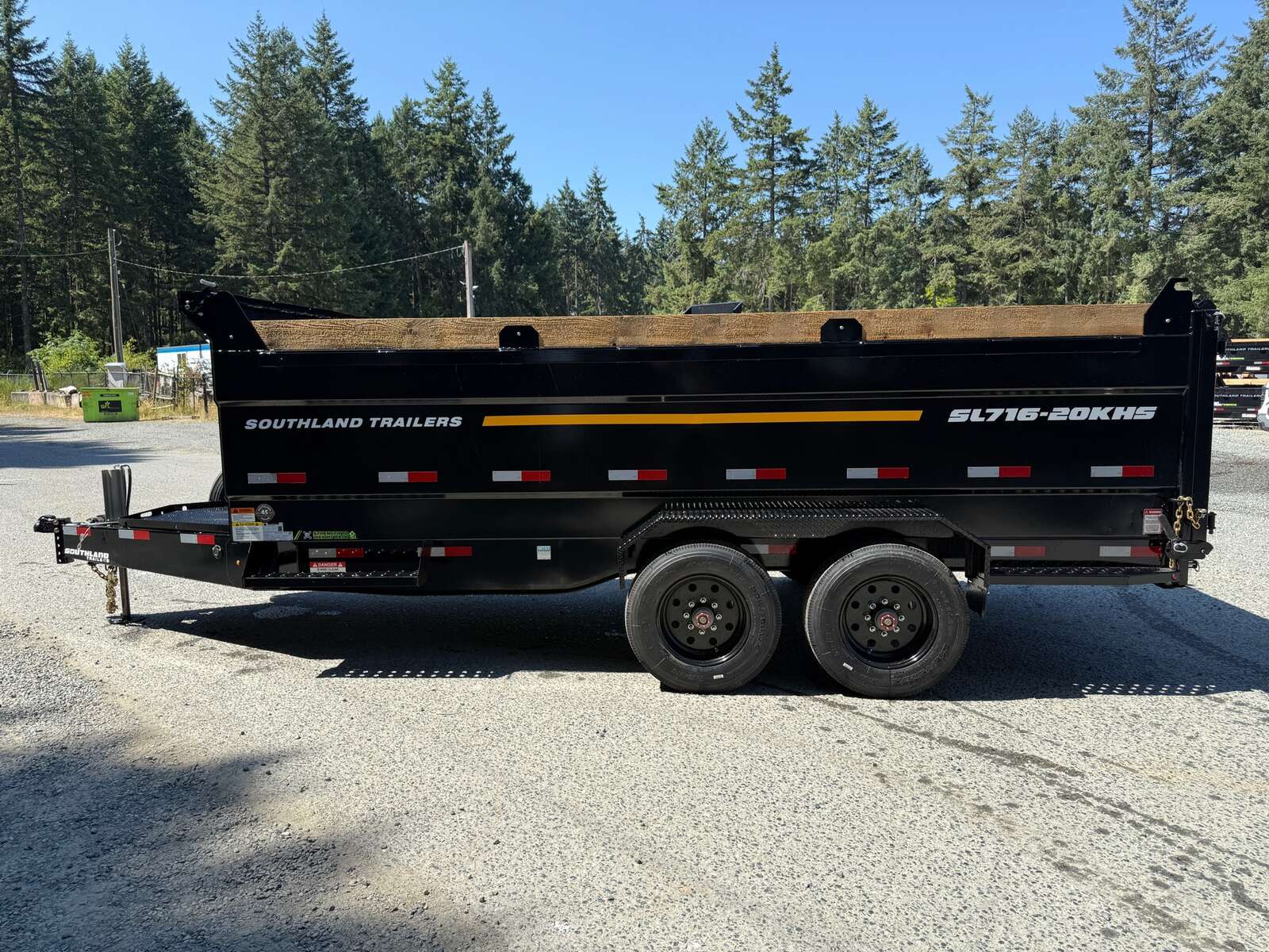 Photo of 2026 Southland 7X16 21,000LB GVW HIGH SIDE DUMP TRAILER