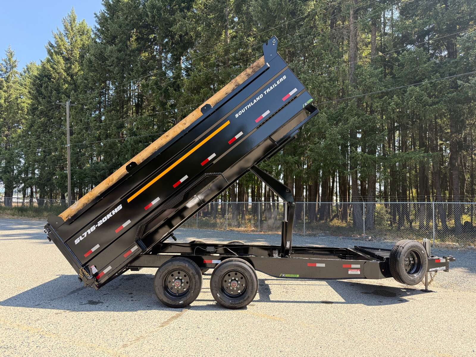 Photo of 2026 Southland 7X16 21,000LB GVW HIGH SIDE DUMP TRAILER