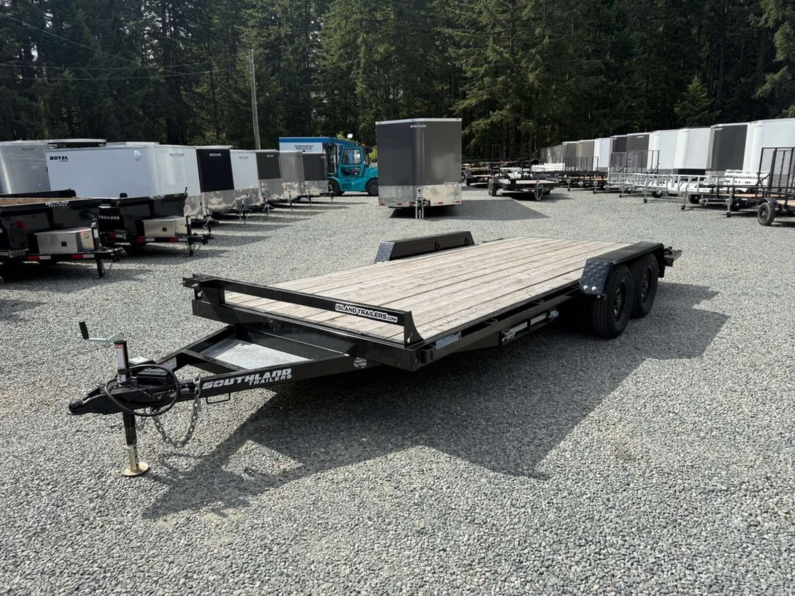 Photo of Used 2025 Southland 7X18 7,700LB GVW Flatbed Trailer