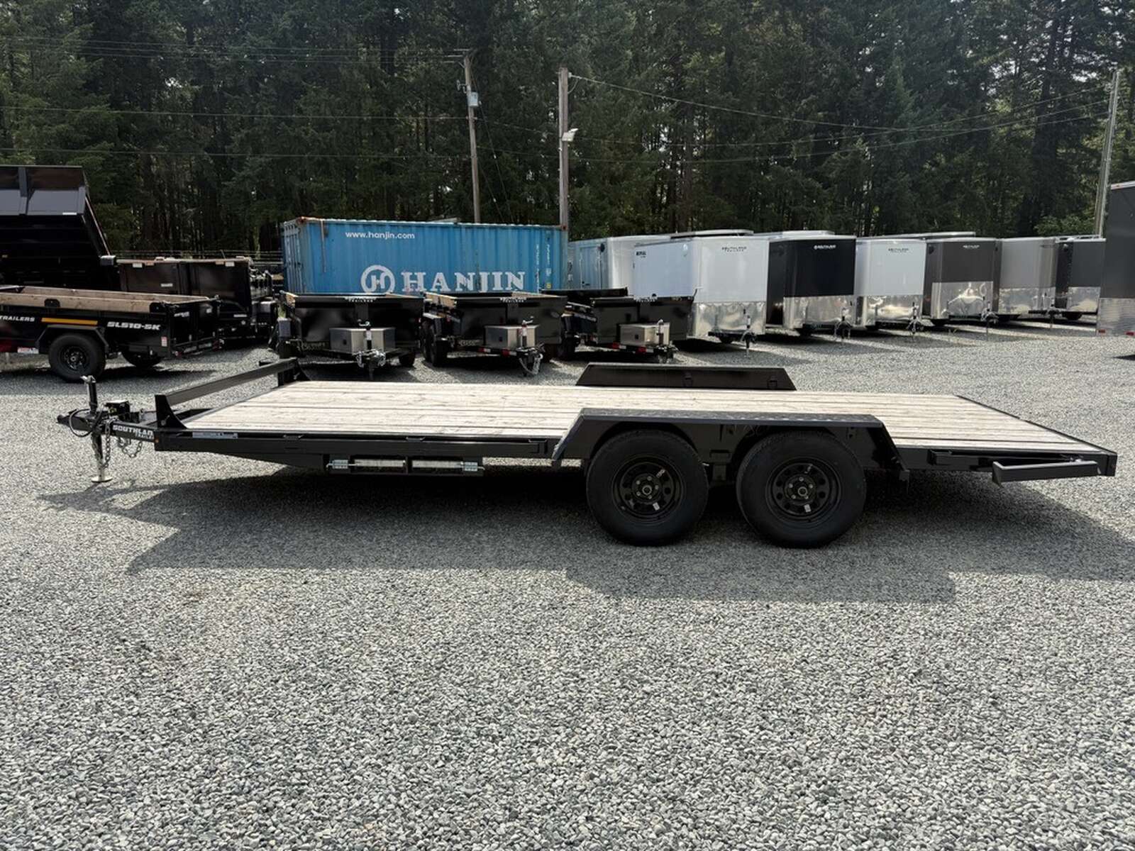 Photo of Used 2025 Southland 7X18 7,700LB GVW Flatbed Trailer