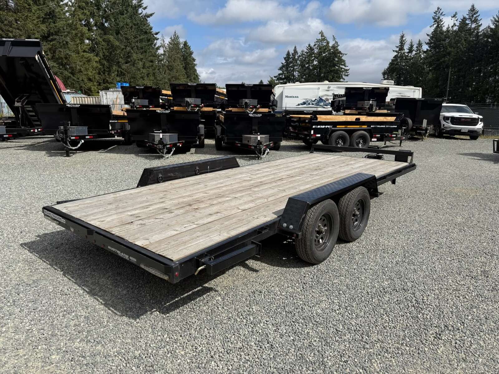 Photo of Used 2025 Southland 7X18 7,700LB GVW Flatbed Trailer