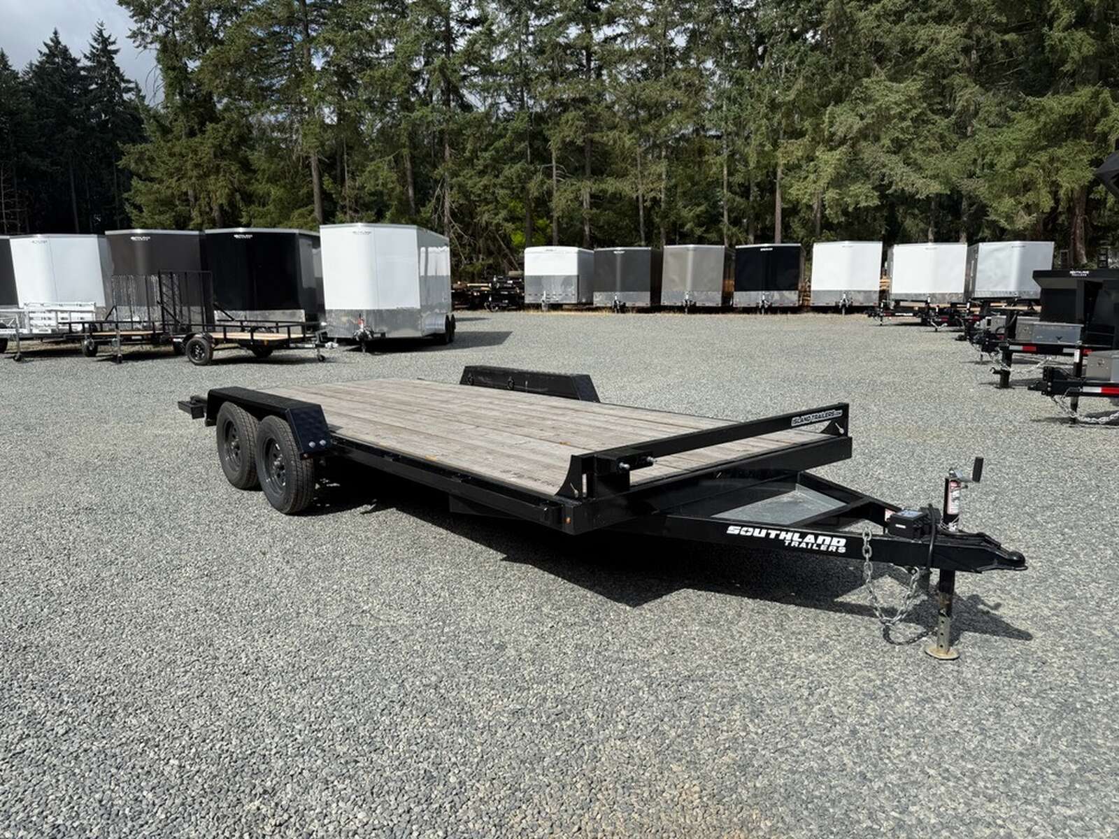 Photo of Used 2025 Southland 7X18 7,700LB GVW Flatbed Trailer
