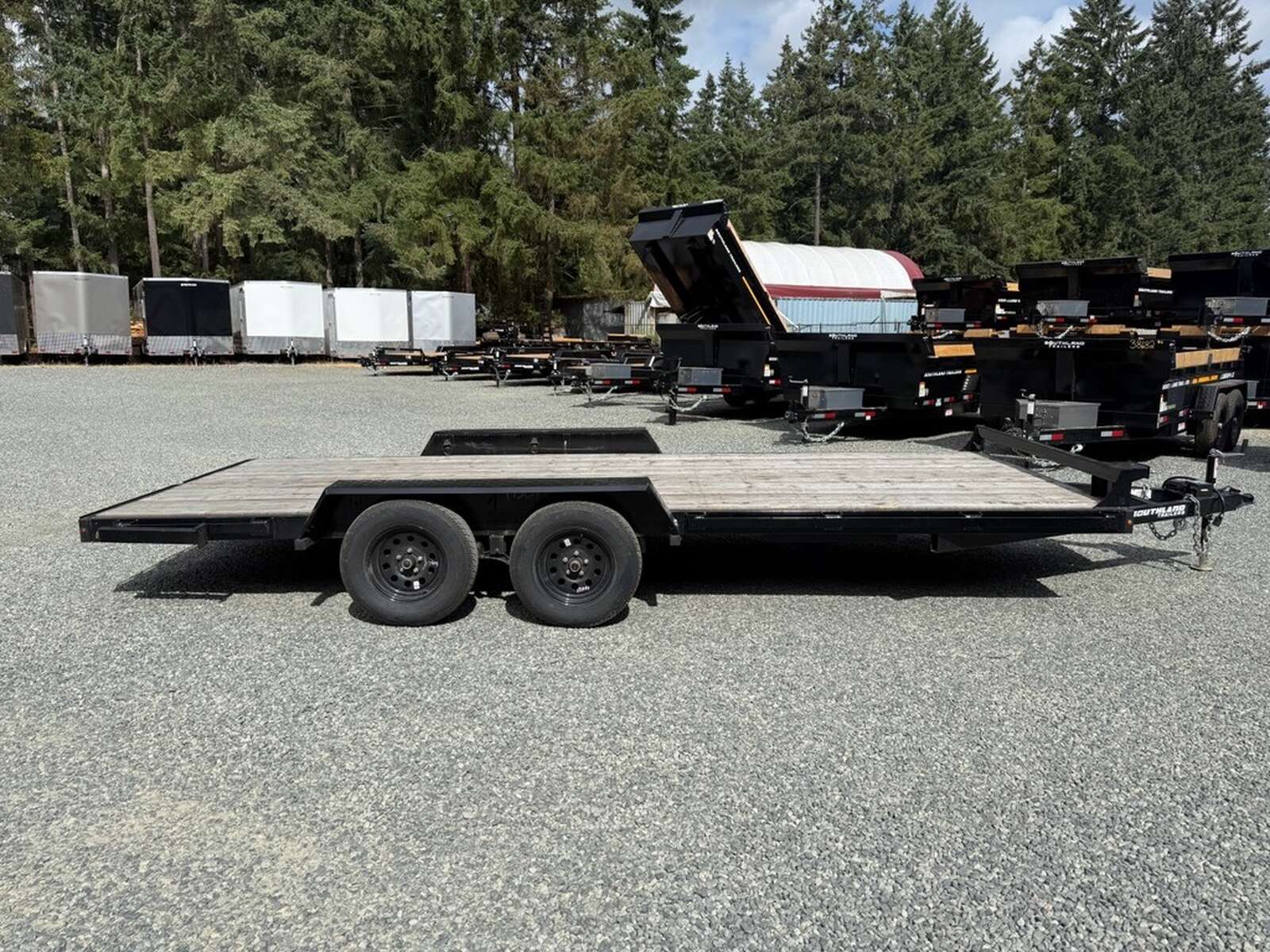 Photo of Used 2025 Southland 7X18 7,700LB GVW Flatbed Trailer