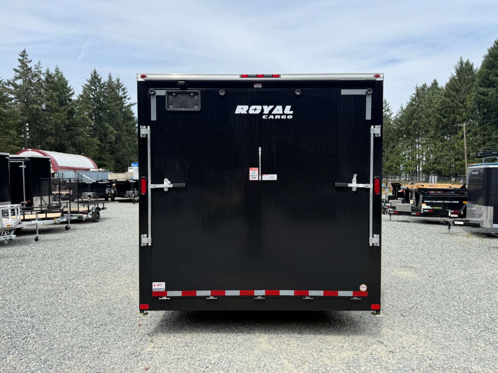 Photo of 2026 Royal Cargo 8.5X20+V 11,400LB GVW CAR CARRIER W/ ESCAPE DOOR
