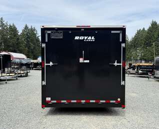 Thumbnail Photo of 2026 Royal Cargo 8.5X20+V 11,400LB GVW CAR CARRIER W/ ESCAPE DOOR