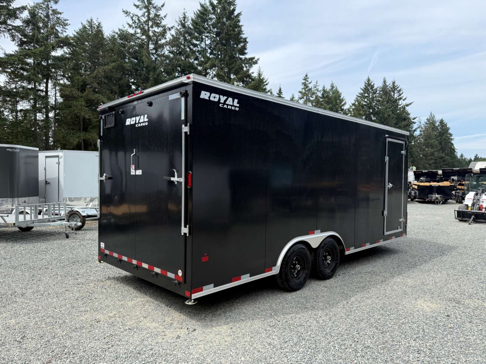 Photo of 2026 Royal Cargo 8.5X20+V 11,400LB GVW CAR CARRIER W/ ESCAPE DOOR