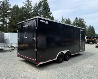 Thumbnail Photo of 2026 Royal Cargo 8.5X20+V 11,400LB GVW CAR CARRIER W/ ESCAPE DOOR