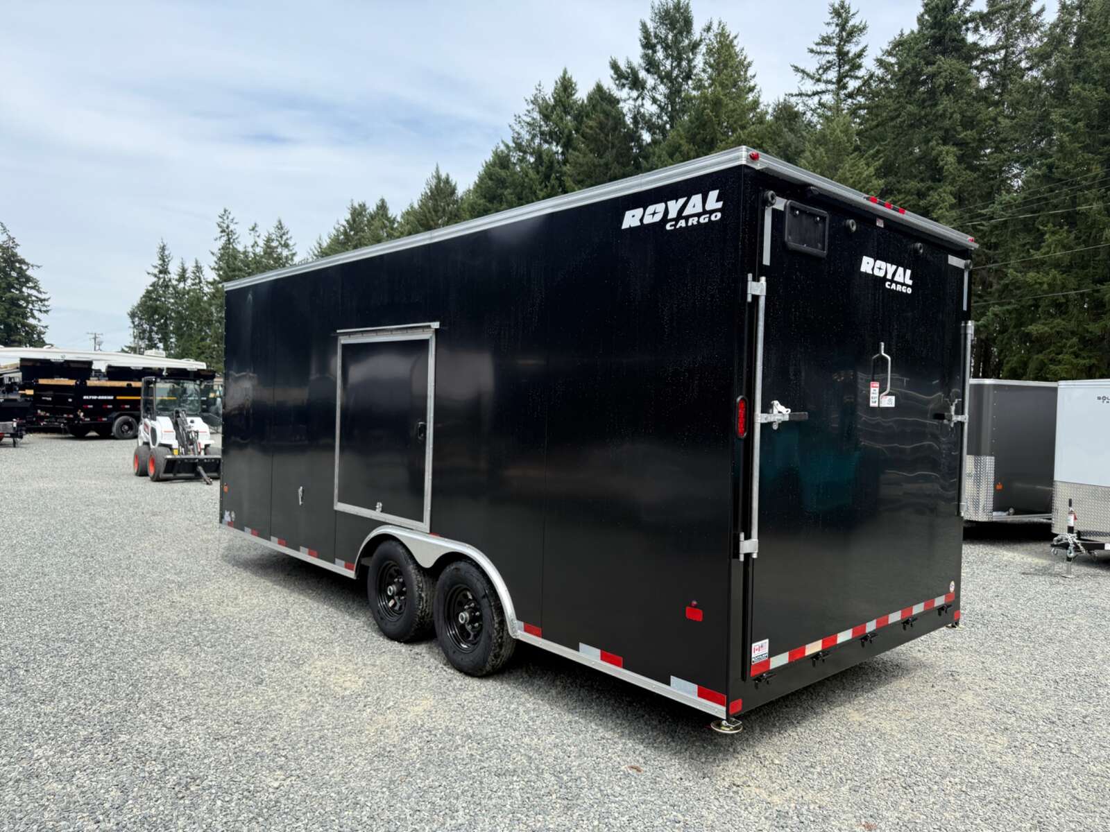 Photo of 2026 Royal Cargo 8.5X20+V 11,400LB GVW CAR CARRIER W/ ESCAPE DOOR