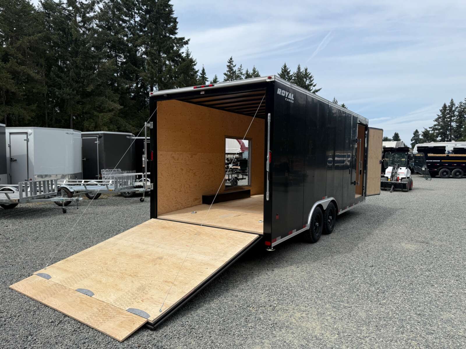 Photo of 2026 Royal Cargo 8.5X20+V 11,400LB GVW CAR CARRIER W/ ESCAPE DOOR