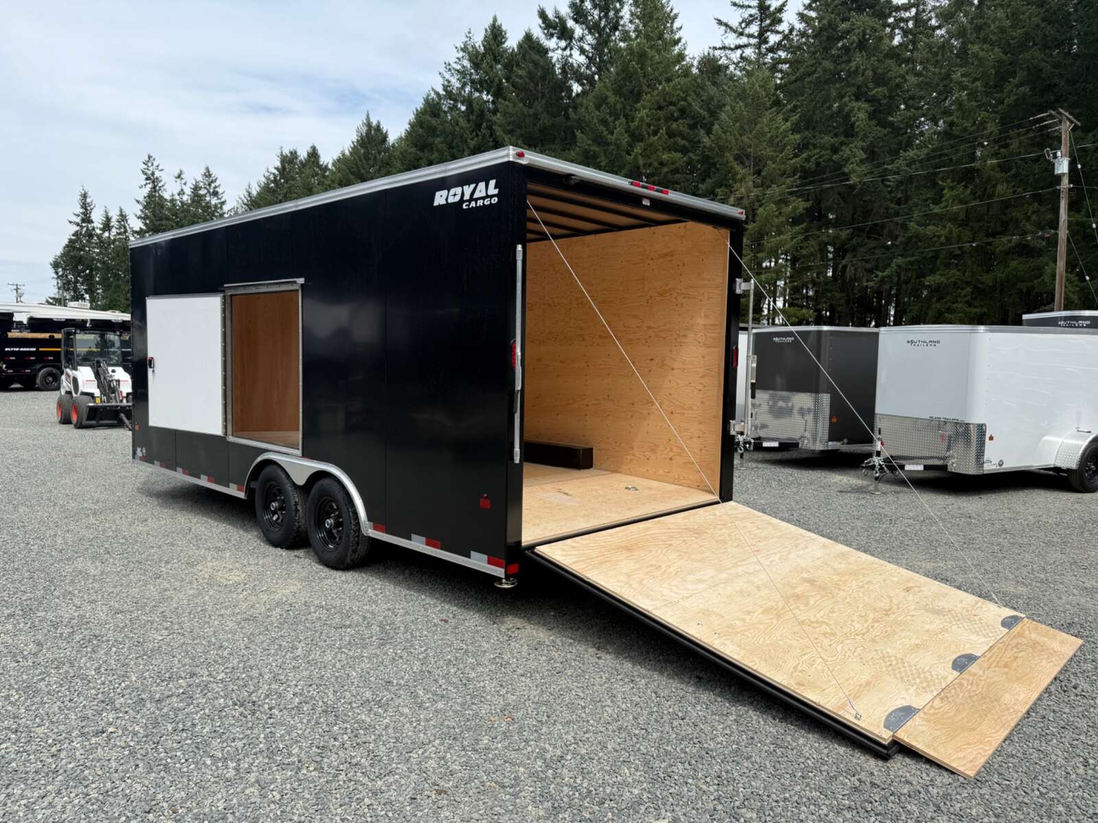 Photo of 2026 Royal Cargo 8.5X20+V 11,400LB GVW CAR CARRIER W/ ESCAPE DOOR