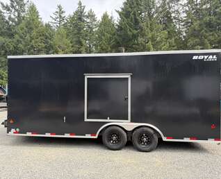 Thumbnail Photo of 2026 Royal Cargo 8.5X20+V 11,400LB GVW CAR CARRIER W/ ESCAPE DOOR