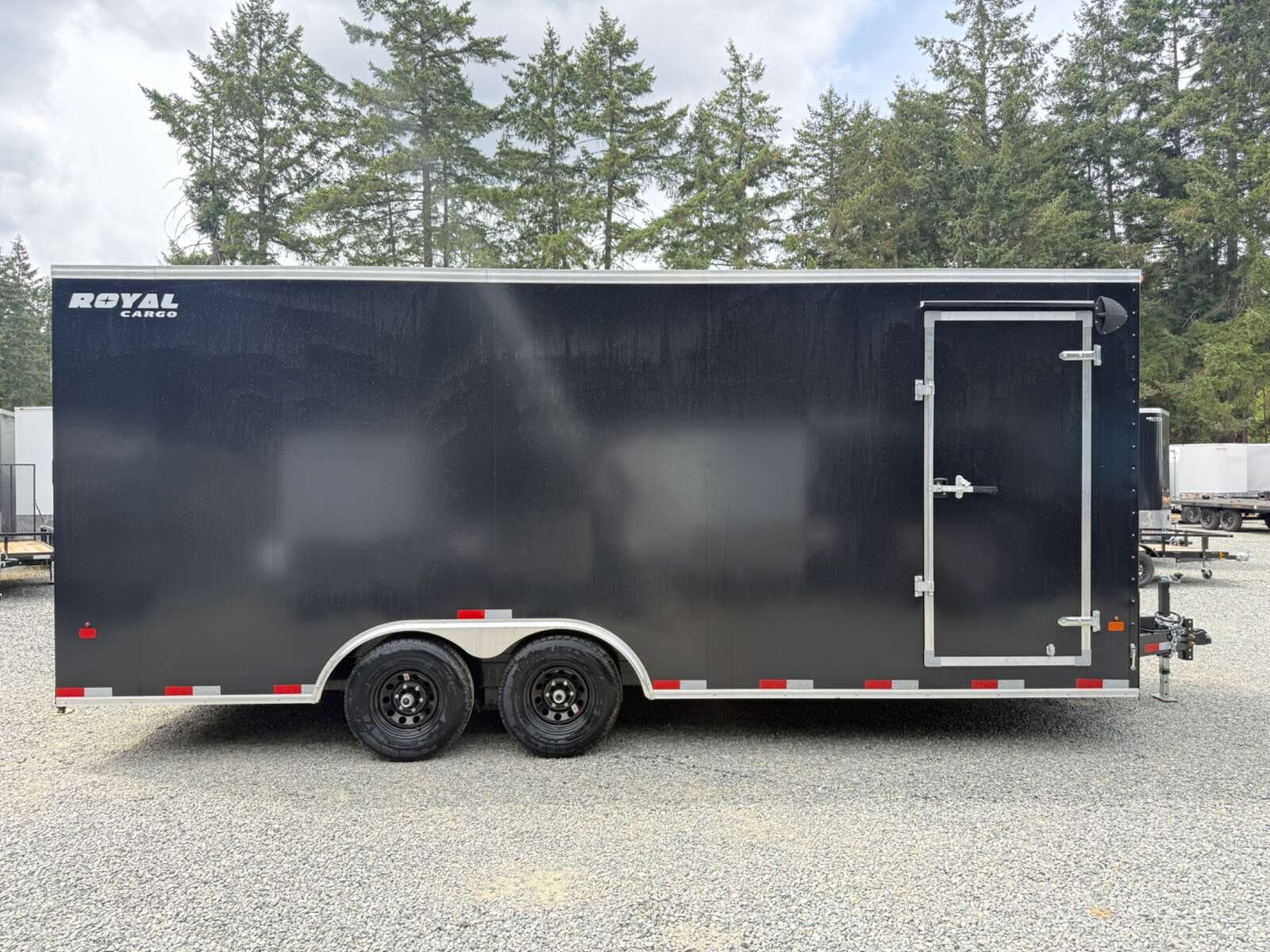 Photo of 2026 Royal Cargo 8.5X20+V 11,400LB GVW CAR CARRIER W/ ESCAPE DOOR