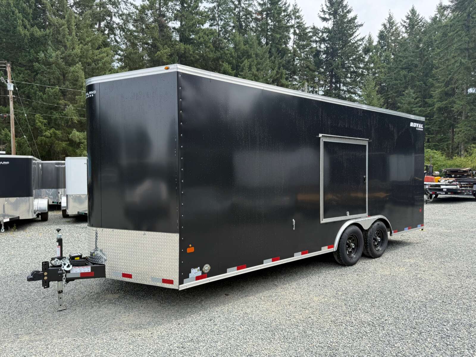 Photo of 2026 Royal Cargo 8.5X20+V 11,400LB GVW CAR CARRIER W/ ESCAPE DOOR