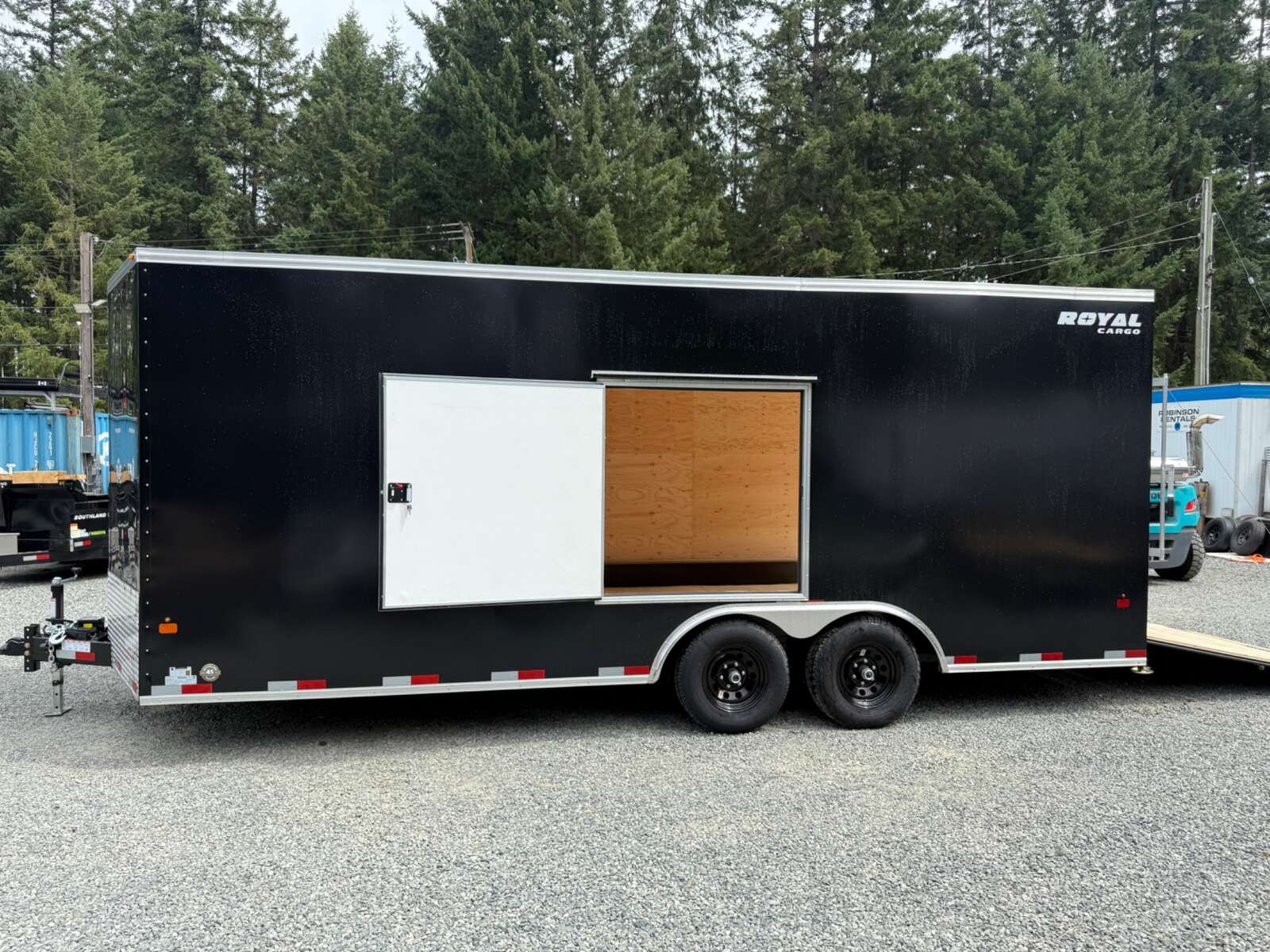 Photo of 2026 Royal Cargo 8.5X20+V 11,400LB GVW CAR CARRIER W/ ESCAPE DOOR