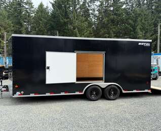 Thumbnail Photo of 2026 Royal Cargo 8.5X20+V 11,400LB GVW CAR CARRIER W/ ESCAPE DOOR
