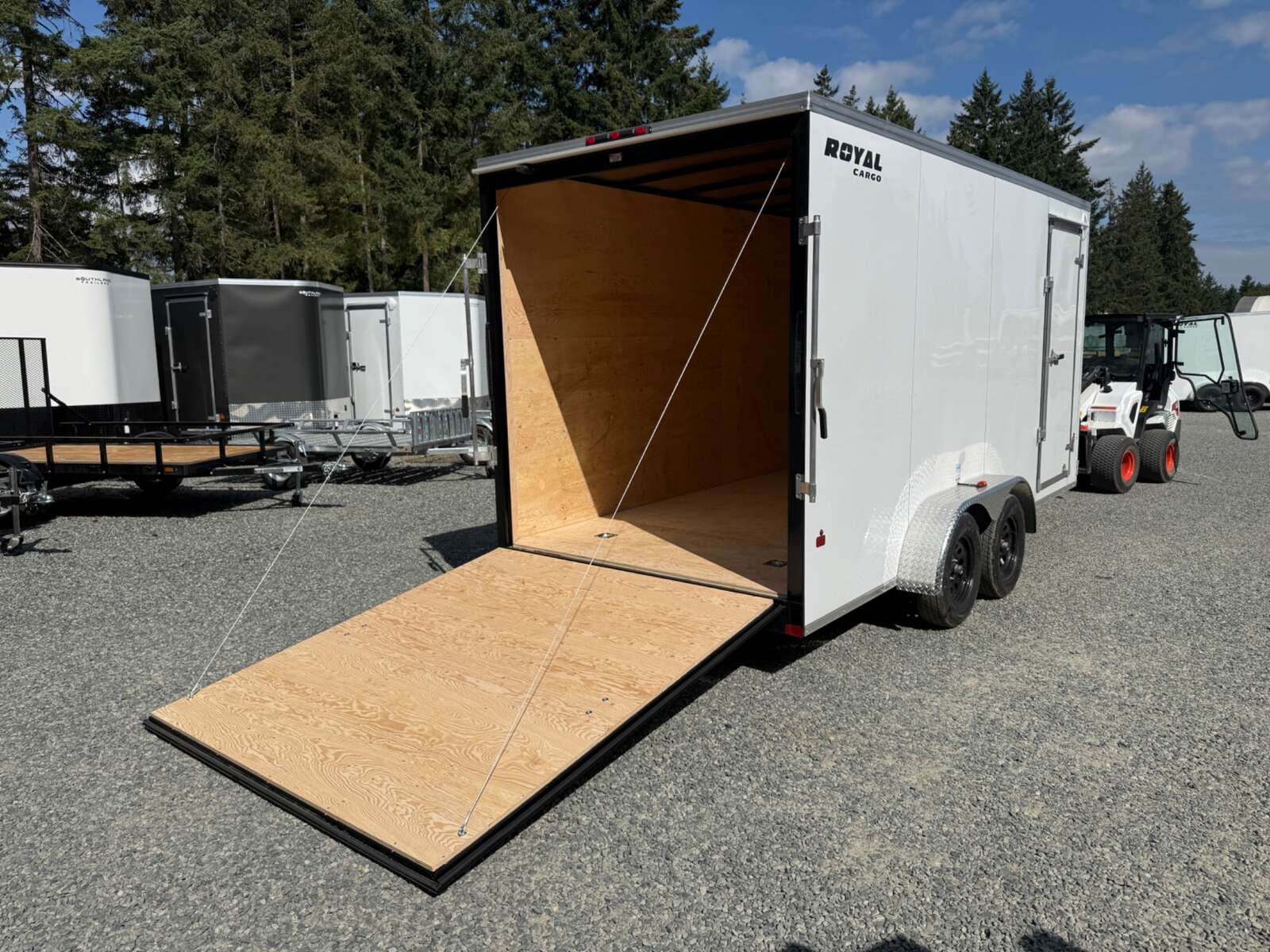 Photo of 2026 Royal Cargo 7X16+V 7700LB GVW RAMP
