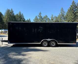 Thumbnail Photo of Used 2024 MTI MDLX 8.5X24' + V-Nose Car Hauler - 9990LB GVWR