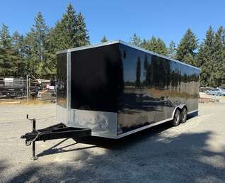 Thumbnail Photo of Used 2024 MTI MDLX 8.5X24' + V-Nose Car Hauler - 9990LB GVWR