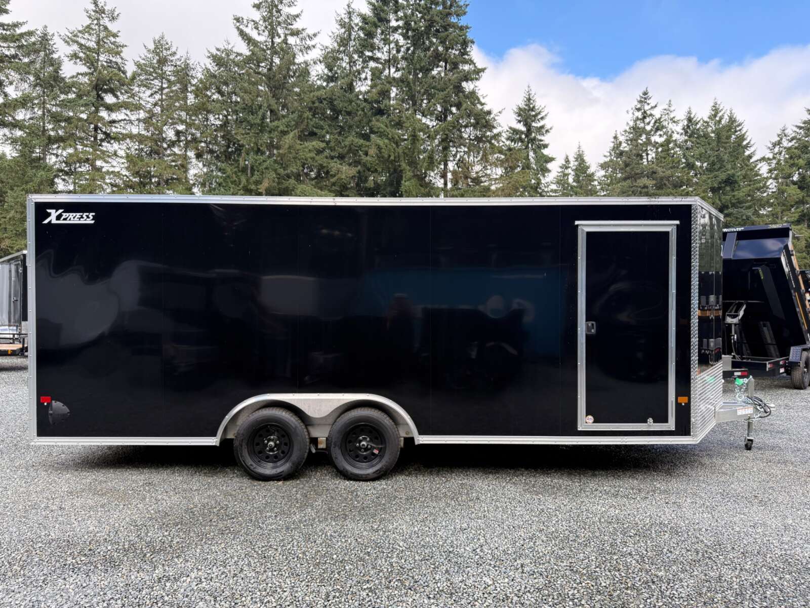 Photo of 2025 ALCOM *ALUMINUM* 8.5X20' V-NOSE CAR HAULER 7000LB GVW 
