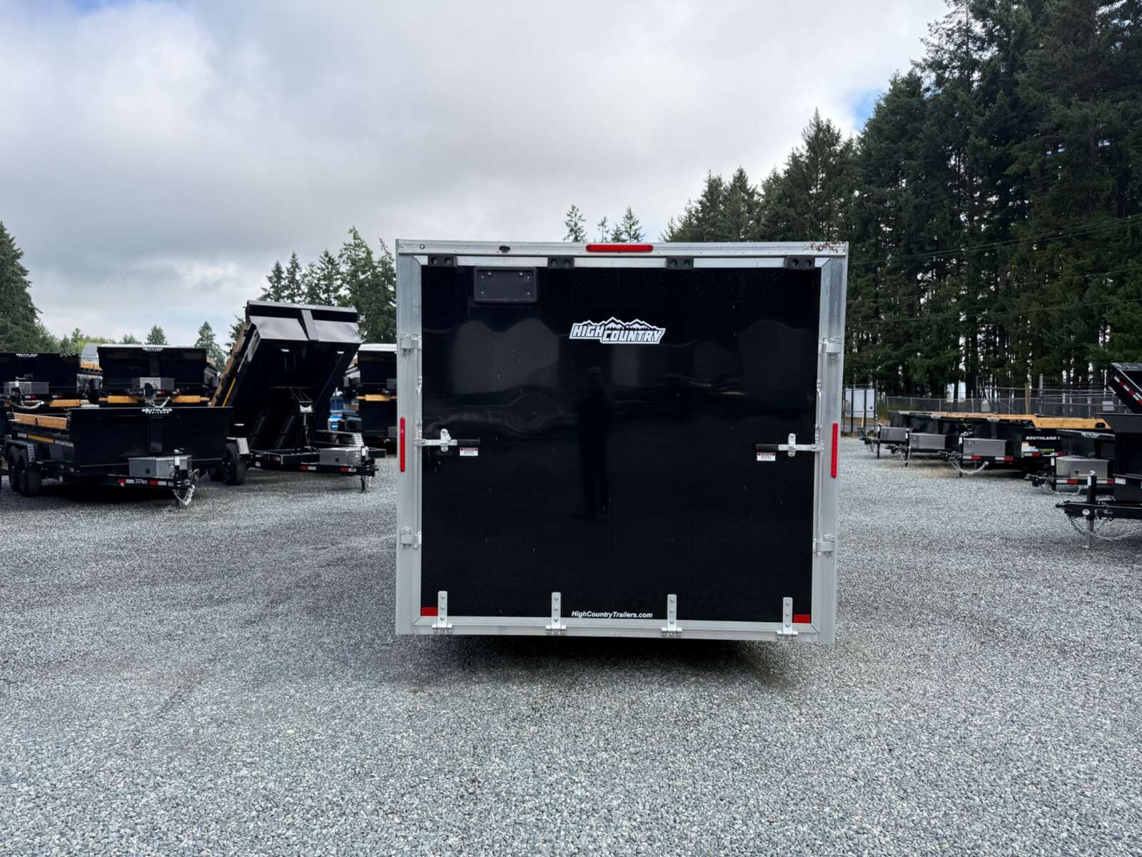 Photo of 2025 ALCOM *ALUMINUM* 8.5X20' V-NOSE CAR HAULER 7000LB GVW 
