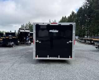 Thumbnail Photo of 2025 ALCOM *ALUMINUM* 8.5X20' V-NOSE CAR HAULER 7000LB GVW 