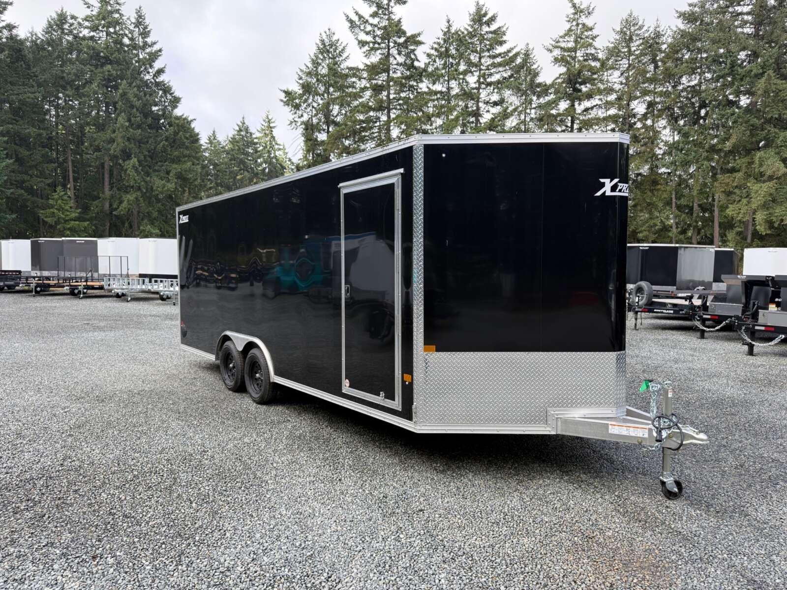 Photo of 2025 ALCOM *ALUMINUM* 8.5X20' V-NOSE CAR HAULER 7000LB GVW 