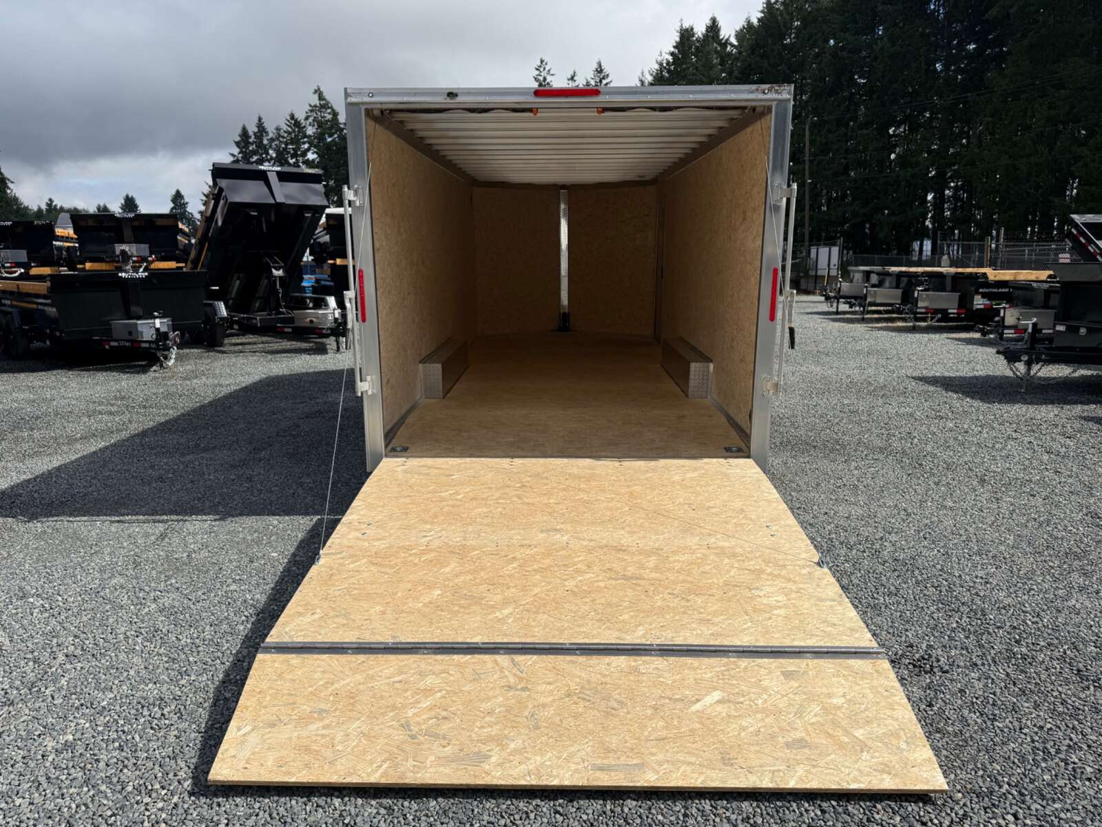 Photo of 2025 ALCOM *ALUMINUM* 8.5X20' V-NOSE CAR HAULER 7000LB GVW 