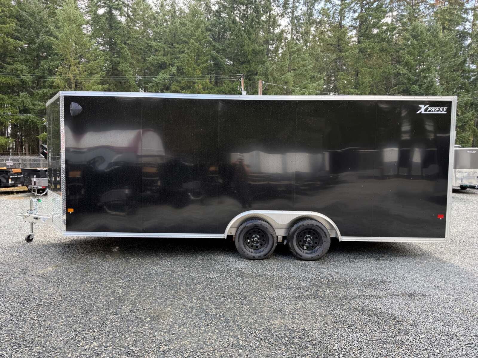 Photo of 2025 ALCOM *ALUMINUM* 8.5X20' V-NOSE CAR HAULER 7000LB GVW 