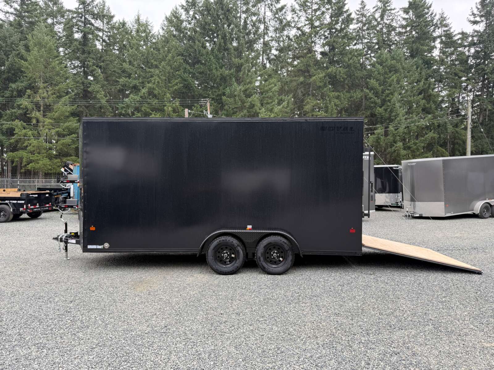 Photo of 2026 Royal Cargo 7X16+V 7700LB GVWR - RAMP - BLACKOUT PKG