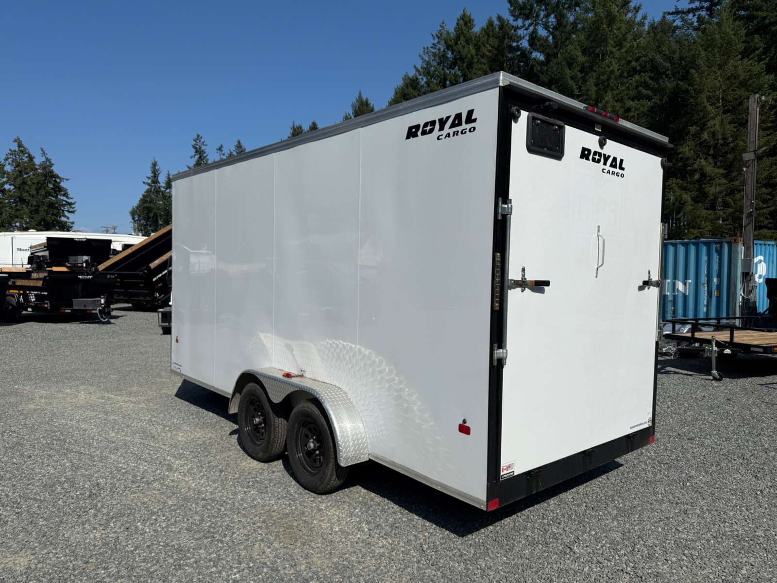 Photo of Used 2023 Royal Cargo 7X16+V - 7700LB GVW - RAMP