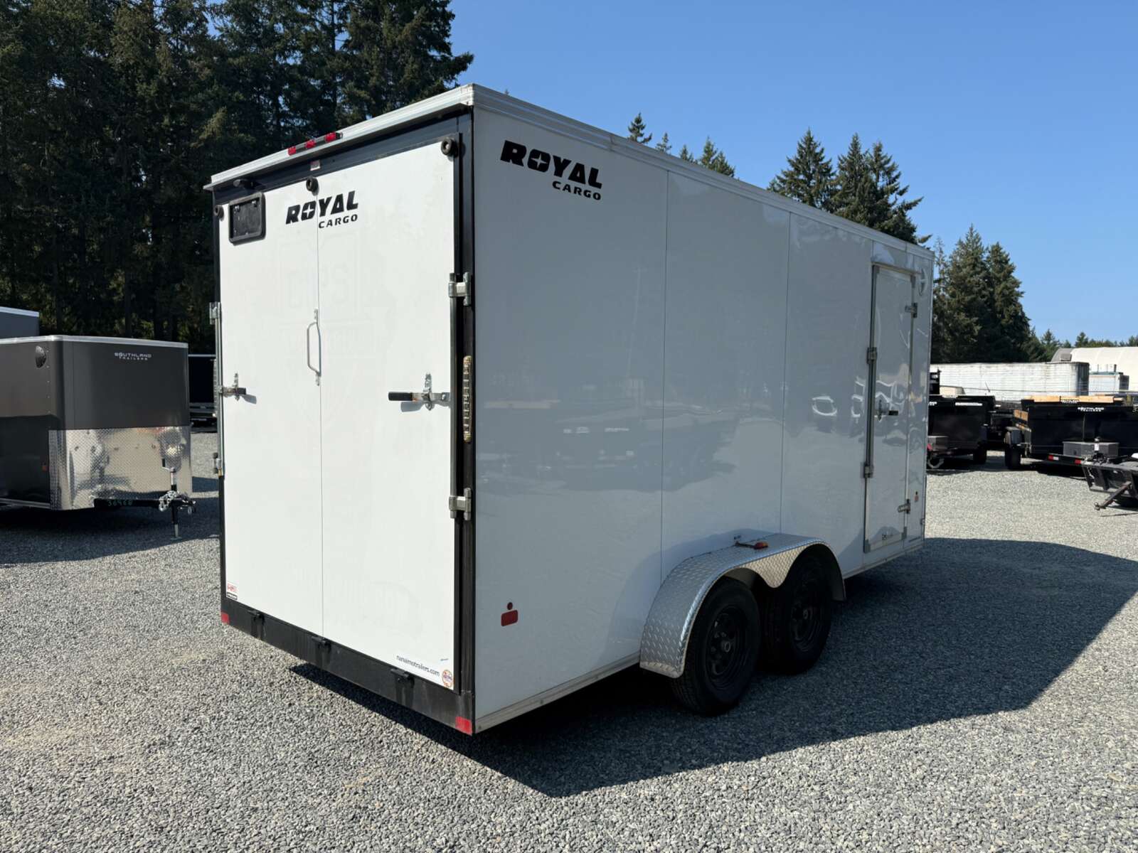 Photo of Used 2023 Royal Cargo 7X16+V - 7700LB GVW - RAMP