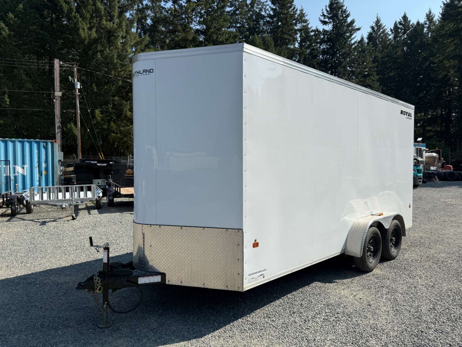 Photo of Used 2023 Royal Cargo 7X16+V - 7700LB GVW - RAMP