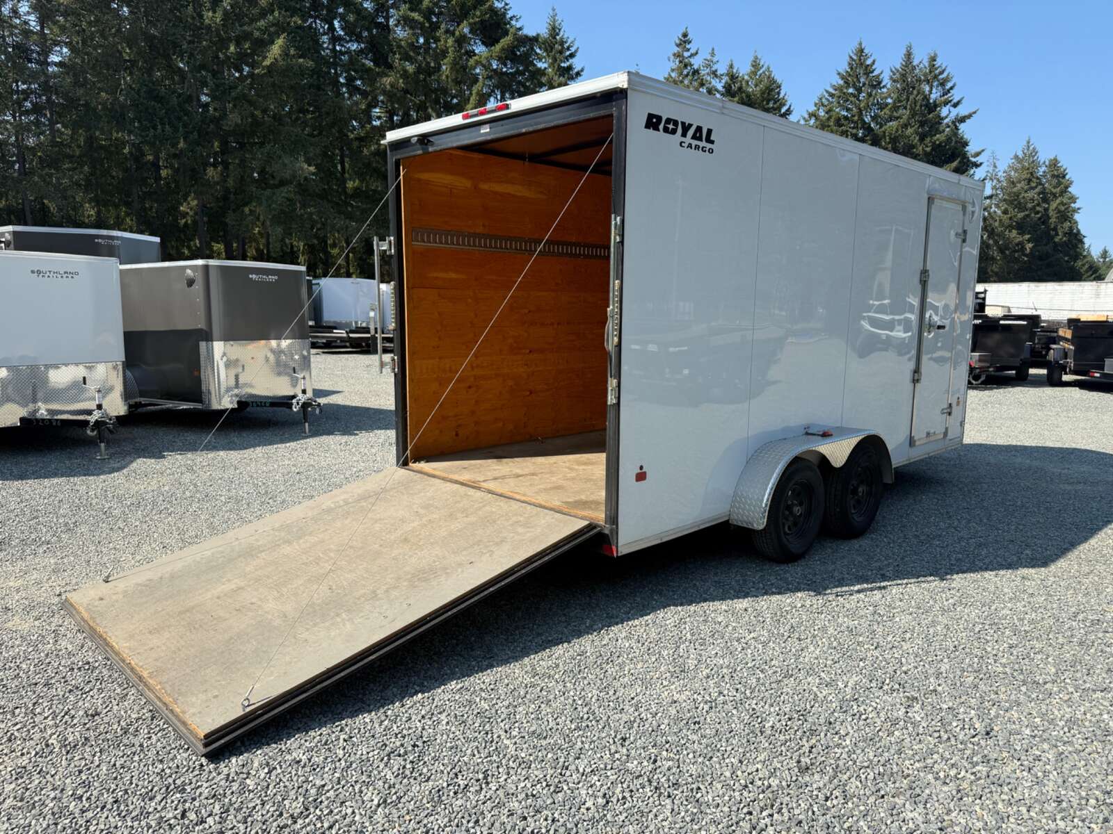 Photo of Used 2023 Royal Cargo 7X16+V - 7700LB GVW - RAMP
