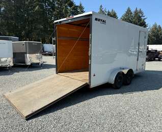 Thumbnail Photo of Used 2023 Royal Cargo 7X16+V - 7700LB GVW - RAMP