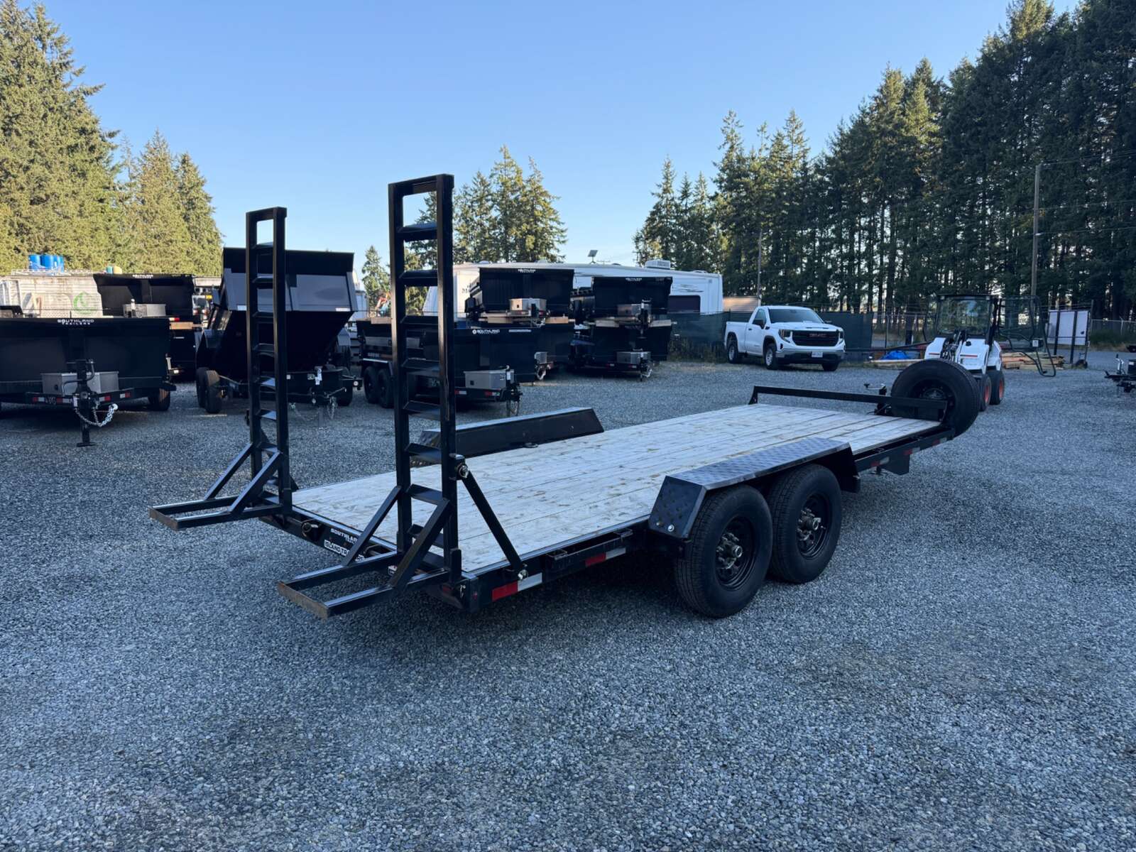 Photo of Used 2025 Southland 7X18' 15,400LB GVW Equipment Trailer Standup Ramps