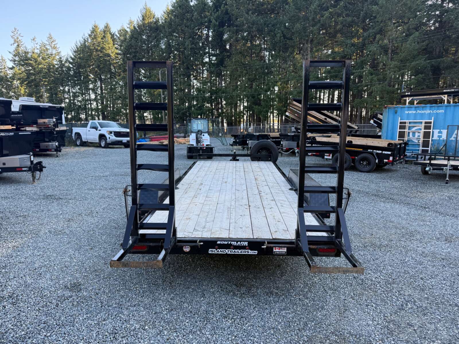 Photo of Used 2025 Southland 7X18' 15,400LB GVW Equipment Trailer Standup Ramps
