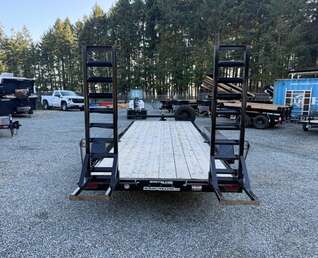 Thumbnail Photo of Used 2025 Southland 7X18' 15,400LB GVW Equipment Trailer Standup Ramps