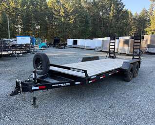 Thumbnail Photo of Used 2025 Southland 7X18' 15,400LB GVW Equipment Trailer Standup Ramps