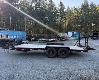 Thumbnail Photo of Used 2025 Southland 7X18' 15,400LB GVW Equipment Trailer Standup Ramps