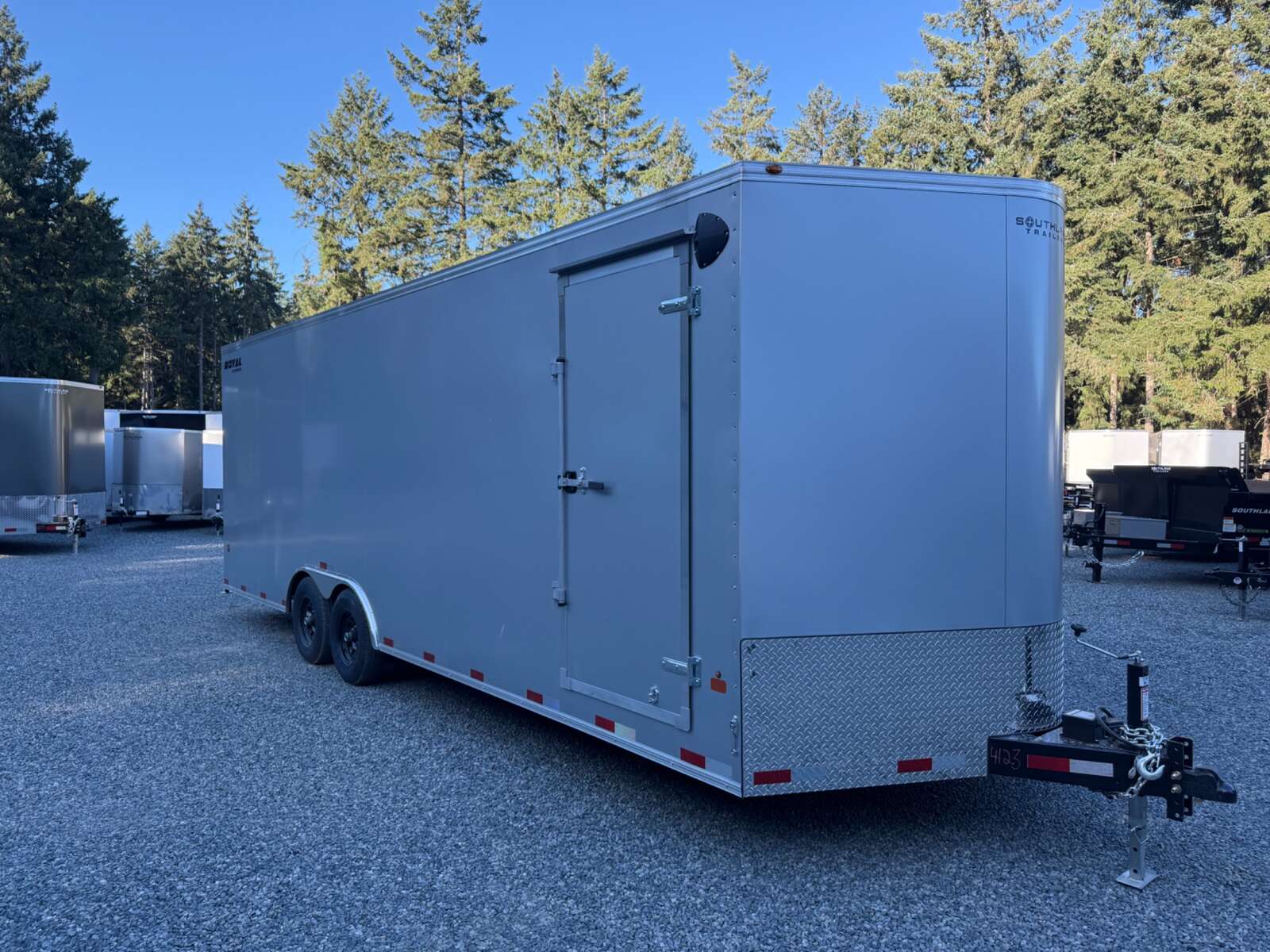 Photo of 2026 Royal Cargo 8.5X24+V 11,400LB GVW 86" TALL CAR HAULER
