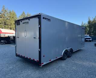 Thumbnail Photo of 2026 Royal Cargo 8.5X24+V 11,400LB GVW 86" TALL CAR HAULER
