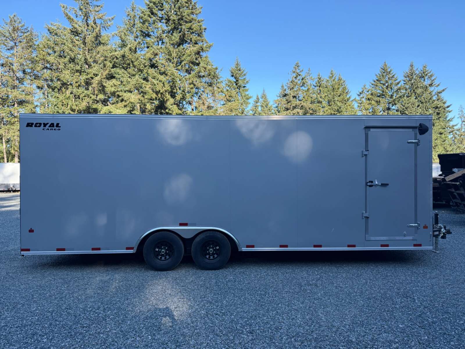Photo of 2026 Royal Cargo 8.5X24+V 11,400LB GVW 86" TALL CAR HAULER